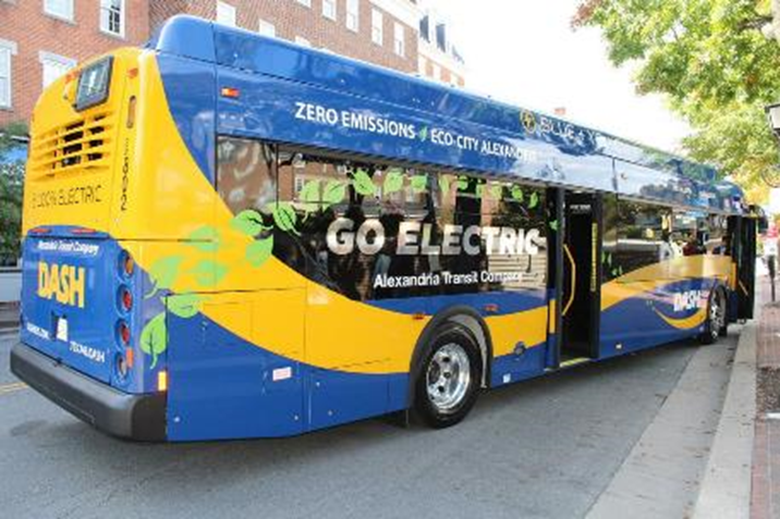 transit tech innovation, an electric public bus